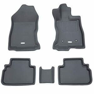 [5EEFB8156K] Clazzio floor mat solid type for 1 vehicle set Forester SK H30/8~ NEW Raver type black E