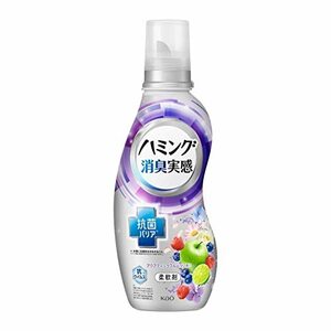 ハミング消臭実感 柔軟剤 根本消臭+抗菌バリア アクアティックフルーツの香り 本体 530ｍｌ