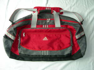 adidas спорт сумка сумка "Boston bag" плечо с ремешком красный * серый 