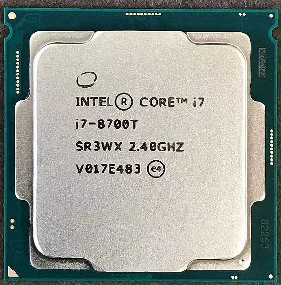 再追加販売 Intel CM8068403358413 Core I7-8700t プロセッサートレー