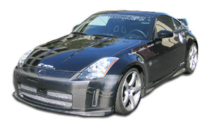 2003-08 ニッサン フェアレディZ Z33 /350Z カーボンクリエーション N1 ボディキット エアロ 6点セット フロント/リア バンパー スカート