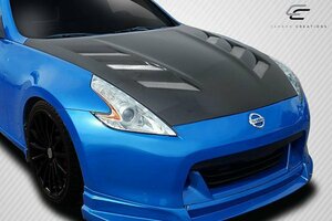 2009-2019 日産 フェアレディZ Z34 370Z カーボンクリエーションズ AMS ダクト ボンネット