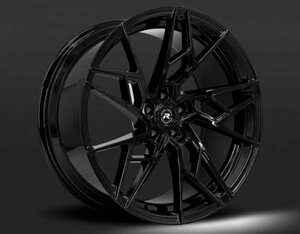 22インチLexani レグザーニ RENZO レンゾ Ascari フルブラック 22x9j / 10.5j ホイール タイヤ4本セット 5穴 108 112 114.3 120 127 130