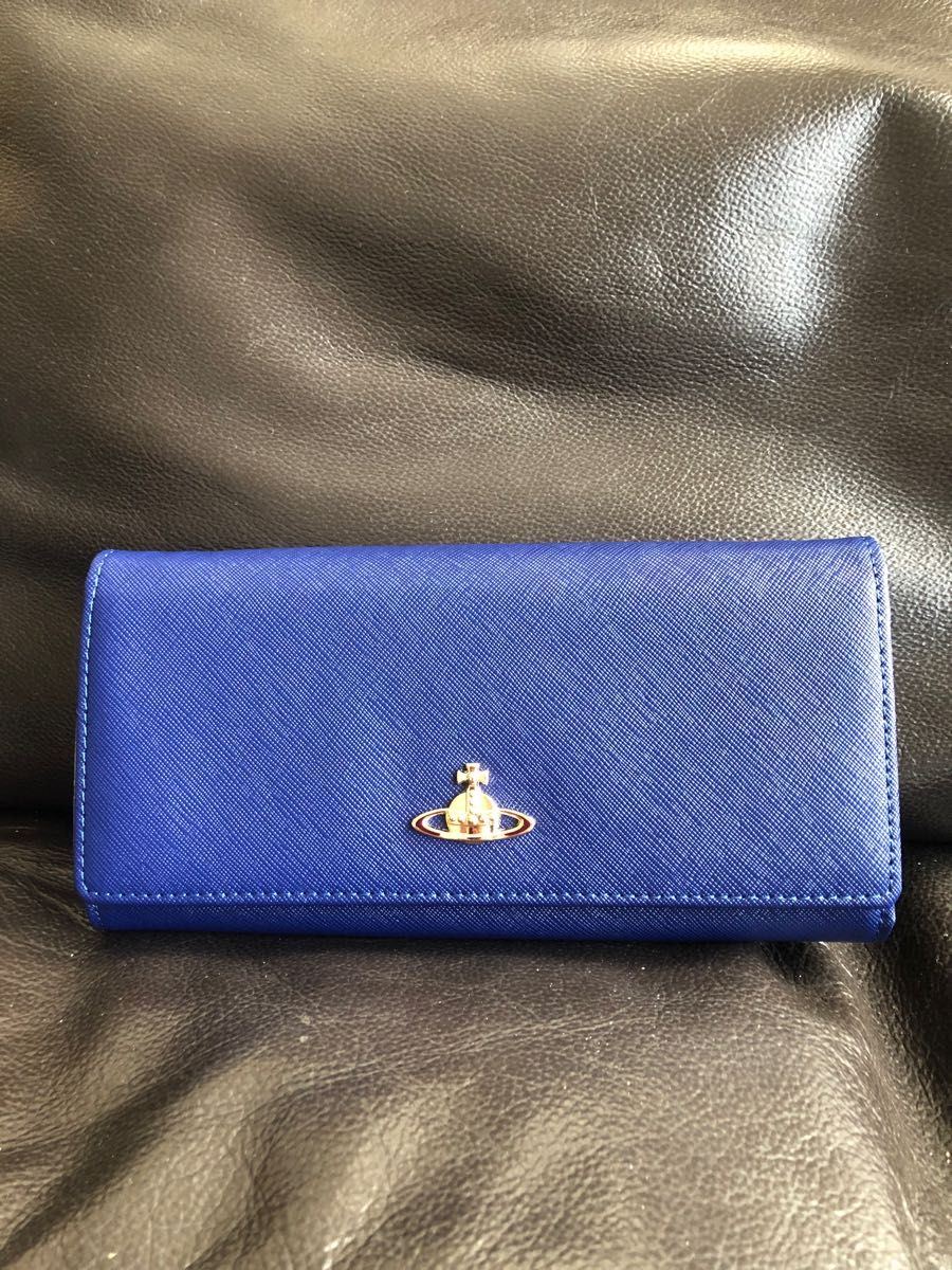 新品》◇Vivienne Westwood◇レザー長財布ブラック レディース