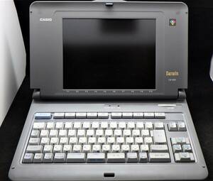 *1836 A-2 CASIO Casio da- wing Darwin word-processor CX-300 100Vwa- bell 14 set attaching retro 