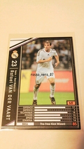 ☆WCCF2008-2009☆08-09☆315☆黒☆ラファエル・ファン・デル・ファールト☆レアル・マドリード☆Rafael Van Der Vaart☆Real Madrid CF☆