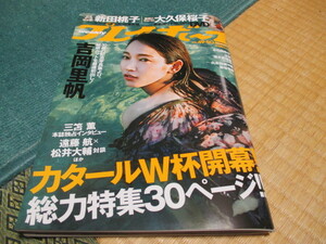 週刊プレイボーイ★2022/no.49・50号★表紙 吉岡里帆★初水着 新田桃子 ドンブラザーズ出演★大久保桜子 最新撮り下ろし 8P＋DVD