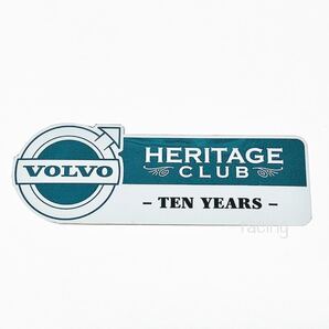 ボルボ ヘリテージ クラブ ステッカー オーナーズ クラブ 10イヤーズ 10years ten years rデザイン ポールスター マイレージ 850 v60 xc60