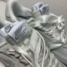 【NIKE】LD WAFFLE/SACAI TRIPLE WHITE24.0cm_画像5