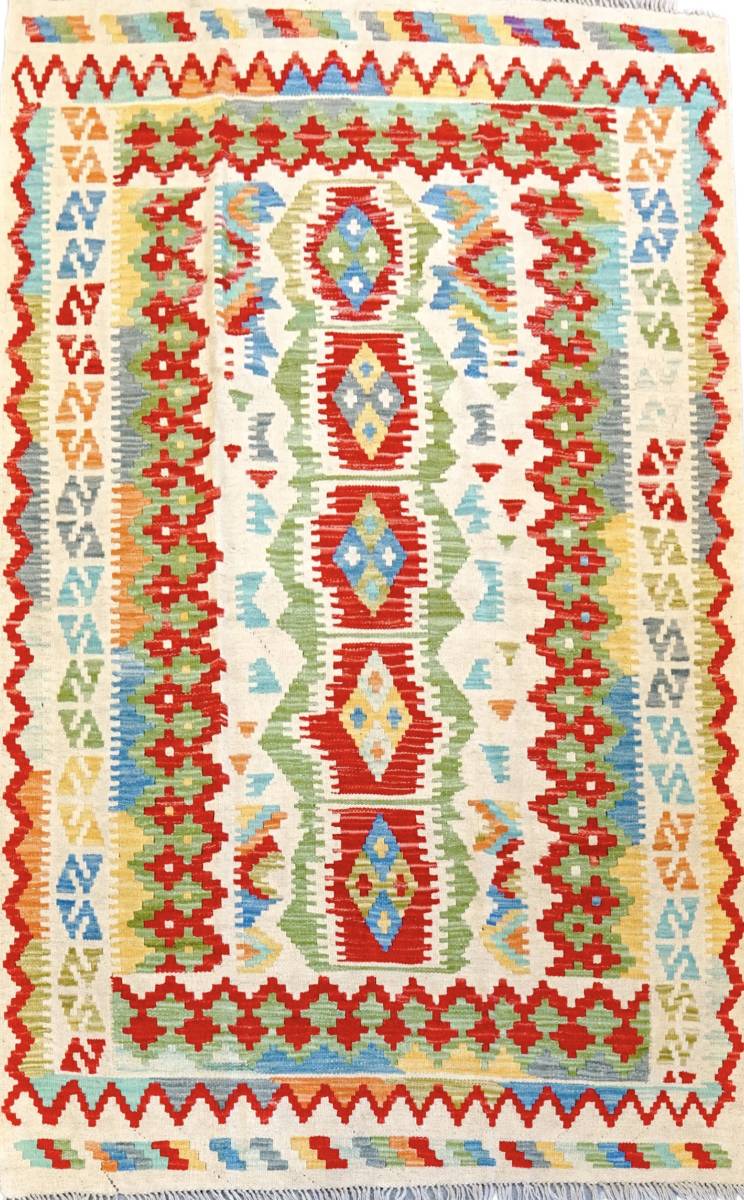 廊下敷き アフガニスタン 手織りキリム size:187×61cm ランナー