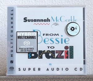 品薄/高音質CD/SACD/JAZZ/スザンナ・マッコークル/Susannah McCorkle/From Bessie to Brazil/作曲：ジョビン/ポール・サイモン/Paul Simon
