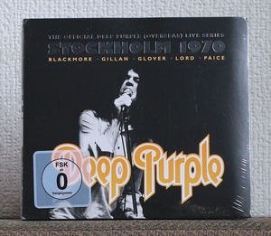 3 sheets set /CD/DVD/ deep * purple / live * in * Stockholm /Deep Purple/Live in Stockholm 1970