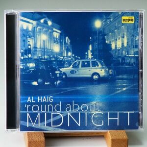 即決【廃盤 美品 INTERPLAY RECORDS】アル・ヘイグ　AL HAIG　'ROUND ABOUT MIDNIGHT　ピアノ・トリオ