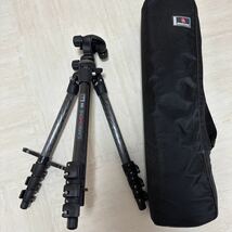 【美品】 マンフロット カーボン ビデオ三脚 3段　Manfrotto CARBON ONE444 ケース付！　大型_画像1