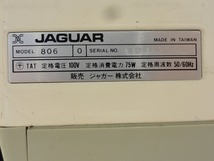 TTOWN★ リサイクル JAGUAR（ジャガー）ミシン CHARMLINE MODEL806 保証なし現状販売品 奈良店在庫品_画像8