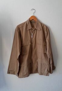 新品■定価10780円 ROTHCO BDU（ロスコ）◆ミリタリー ジャケット コットン ユニセックス ベージュカーキ ◆Mサイズ