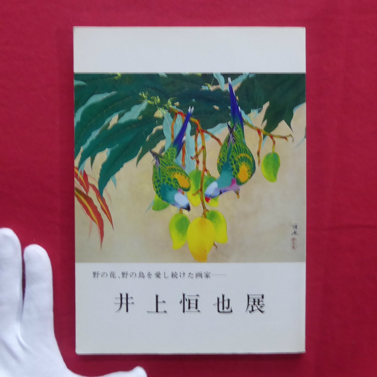 z47 Catalog [Tsuneya Inoue Exhibition - Wildflowers, A painter who continued to love wild birds / 1985, Sano Museum of Art】Sone Ichinen: Memories of Inoue Tsuneya, Painting, Art Book, Collection, Catalog