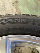 スタッドレス、ホイール、4本セット　225/55R18 ダンロップWINTERMAXX SJ8 フォレスターなど_画像2