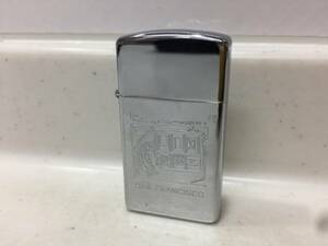 Zippo　ジッポー　スリム　SAN FRANCISCO　サンフランシスコ　1990年製　　　T257　　　　KJ1