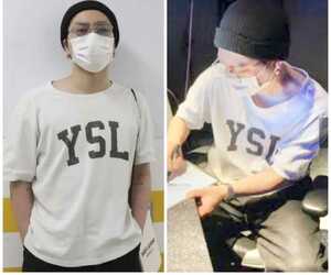 2017SS SAINT LAURENT PARIS YSL Logo T| sun rolan Paris Eddie abrasion man 