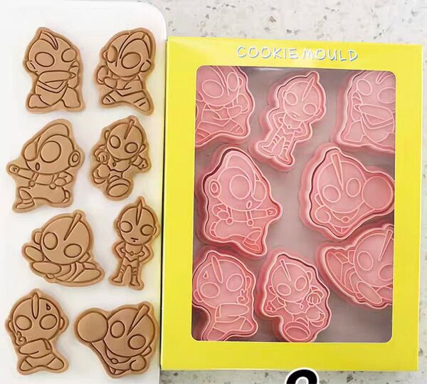 クッキー型 クッキーカッター お菓子作り 8ピースセット 製菓