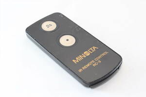 [ original ]MINOLTA Minolta RC-3 IR REMOTE CONTROL remote control Junk A-153