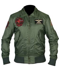 【送料無料】Top Gun Bomber Jacket トップガン フライト ボンバージャケット トムクルーズ マーベリック XS~3XL