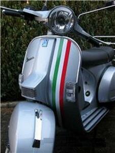 Vespa ベスパ ステッカー レッグシールド イタリア ストライプ