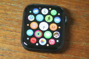アップルウォッチ Apple Watch MKQ63J/A SE 44mm SG Alu Midnight Sport Band GPS アクティベーションロックオフ 極上美品 現状渡し