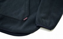 GRAMICCI（グラミチ）× EKAL（エカル）Fleece Snap Pullover 別注 フリーススナッププルオーバー ジャケット ブルゾン JACKET BLACK M_画像5