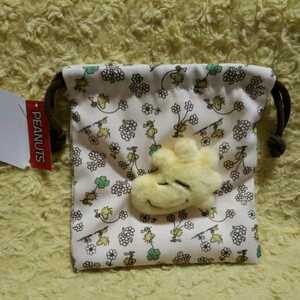  Peanuts Woodstock pouch clover 