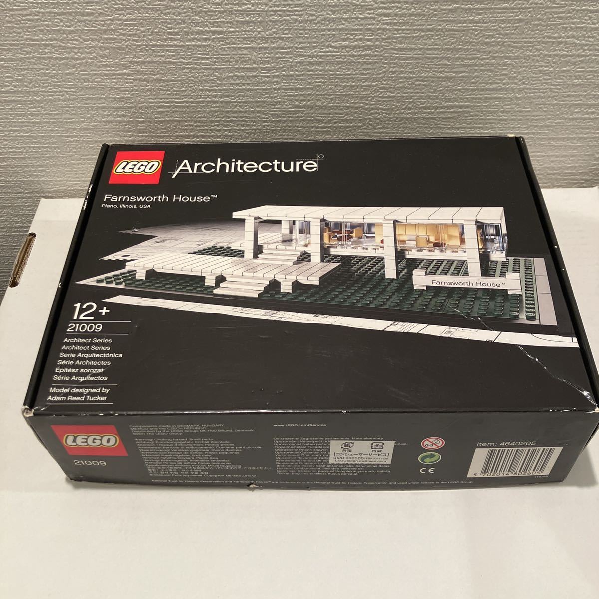 純正ケース付 LEGO レゴ Architecture Farnsworth ベビー・キッズ