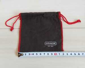 0(330)COACH подарок сумка мешочек 