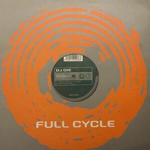 1997オリジナル DJ Die - Reincarnated (The Remix) / Achilles Heel 12インチ Full Cycle Records - FCY013 Drum n Bass D'n'B