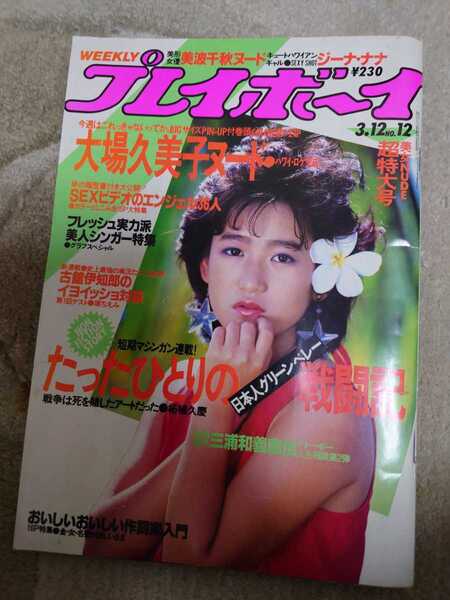 週刊プレイボーイ、