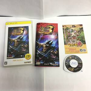 『ソフト』PSP『monster hunter portable 3rd』プレイステーションポータブル モンスターハンターポータブル 3rd モンハン カプコン capcom