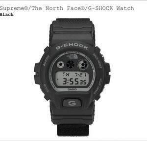 Supreme/The North Face/G-SHOCK Black