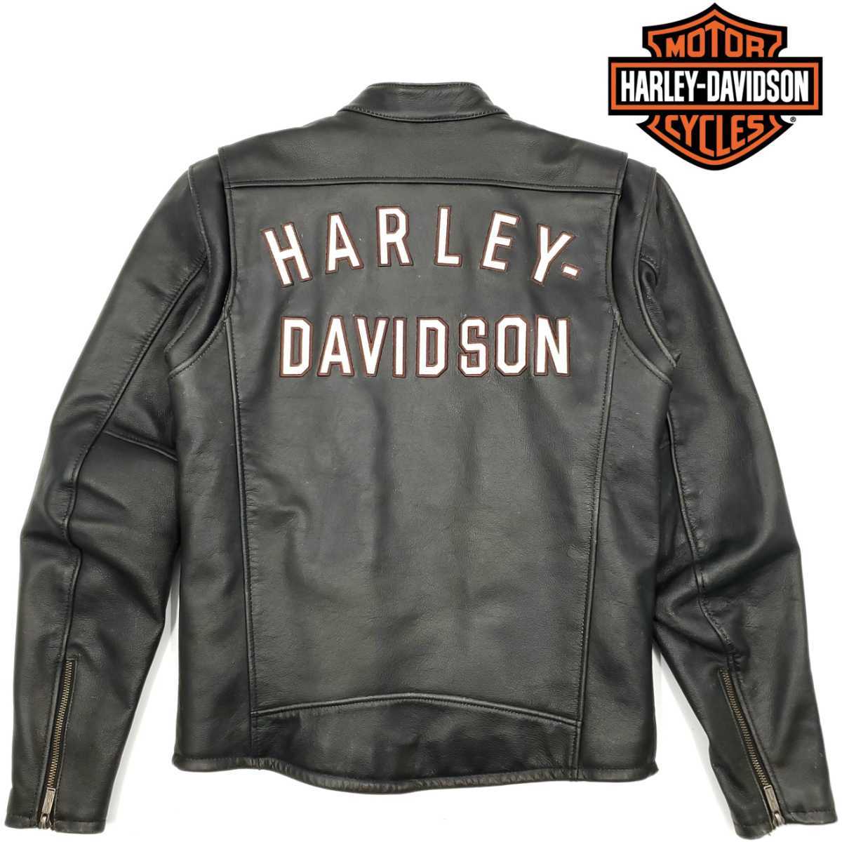 Harley-Davidson ハーレーダビッドソン レザージャケット サイズS(日本 