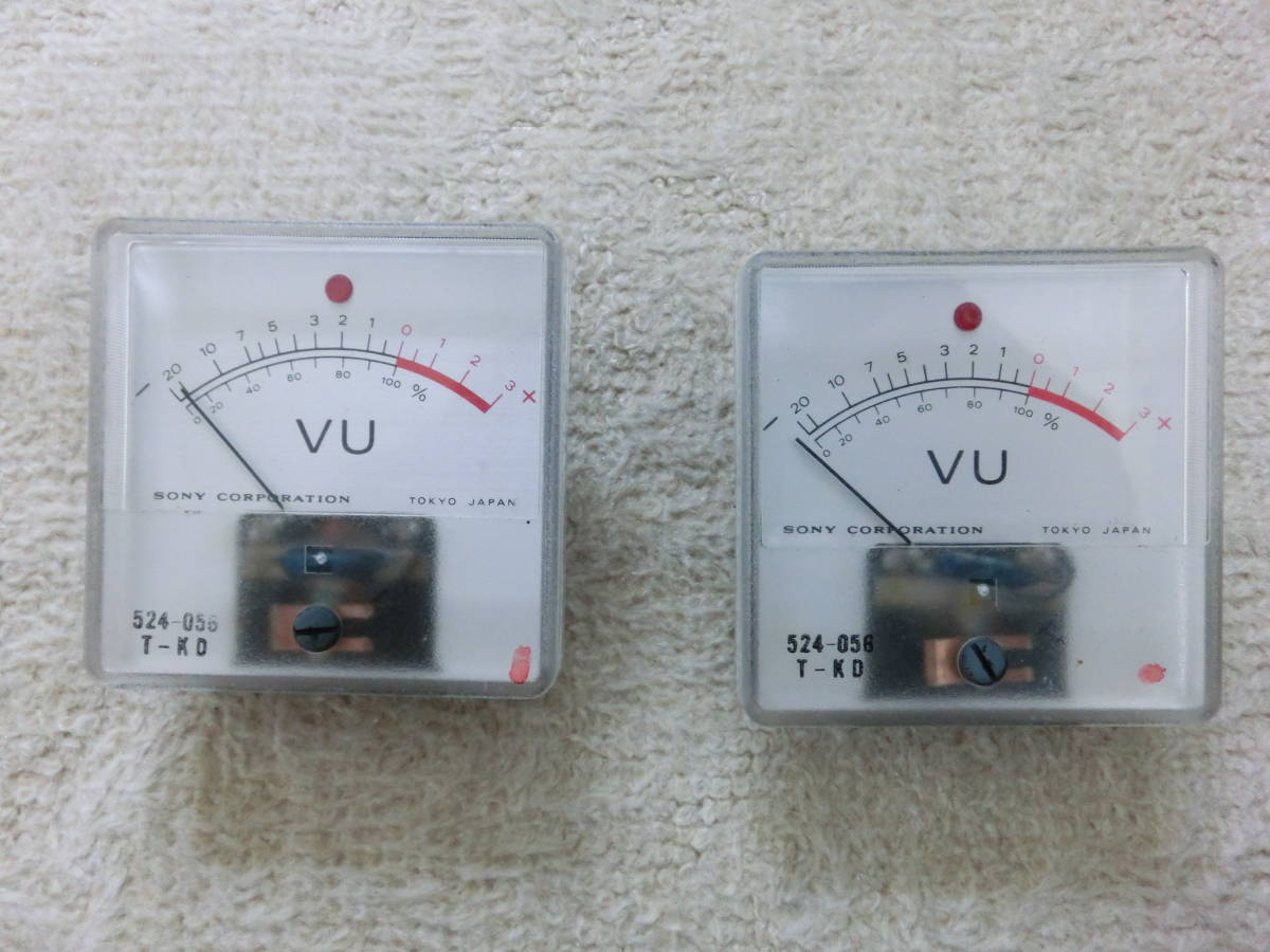 SONY VU-210 VU METER UNIT VUメーター www