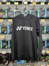 【30070（007）L】YONEX(ヨネックス)ユニパーカー　ブラック L 新品　未使用　タグ付　バドミントン　テニス　定価7590円　_画像2