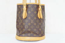 LOUIS VUITTON ルイ・ヴィトン モノグラム プチ・バケット ショルダーバッグ ポーチ付き H612240801_画像3