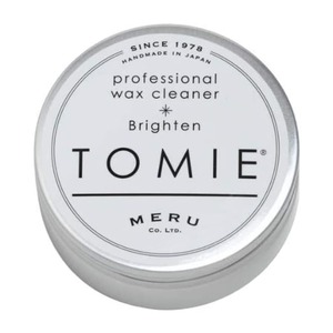 MERU ワックスクリーナー 掃除用 TOMIE 研磨剤なし Brighten 75g メル 芽瑠 トミエ ブライトン