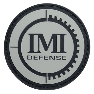 IMI Defense ワッペン 丸型 ラバー製 ベルクロ IMIディフェンス 企業モノワッペン ロゴワッペン ロゴパッチ