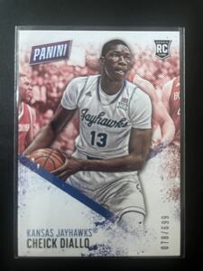 Bリーグ　来日外国人　京都ハンナリーズ　チェイク・ディアロ 2016-17 Panini Day Cheick Diallo カンザス大学　#78/699