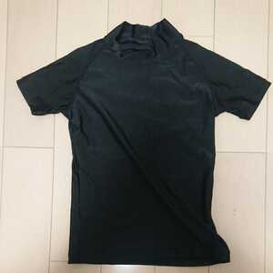  unused short sleeves inner shirt 130 size black 