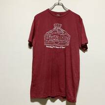 アメリカ古着　公式　ピザハット　半袖Tシャツ　企業物　レッド　Mサイズ　ユニセックス　【J13】_画像1