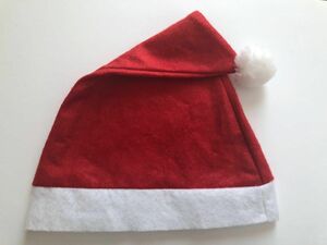 サンタクロース　帽子・襟 セット　コスプレ　クリスマス