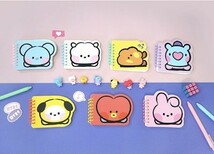 BT21 公式　minini KOYA メモ帳(本文60枚)　韓国　K-POP☆BTS 防弾少年団　ラップモンスター　メモノート　MEMO NOTE リングノート_画像3