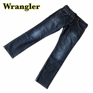 Wrangler ラングラー　デニムパンツ　ジーンズ　ブルー　ローライズ　レディース　28サイズ　【AY0856】