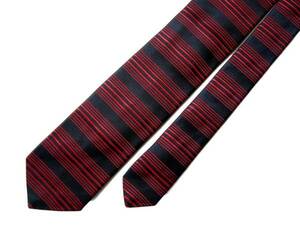 新品【送料無料】ブラックフリース ボーダー ストライプ シルク ネクタイ Black Fleece by Brooks Brothers Silk 100% Slim Stripe Tie